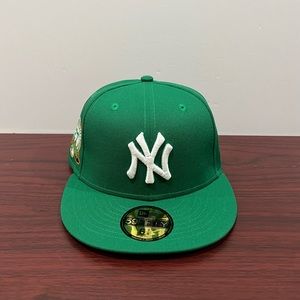 New Era, 59Fifty Fitted Hat, New York Yankees, Green, Orange & White